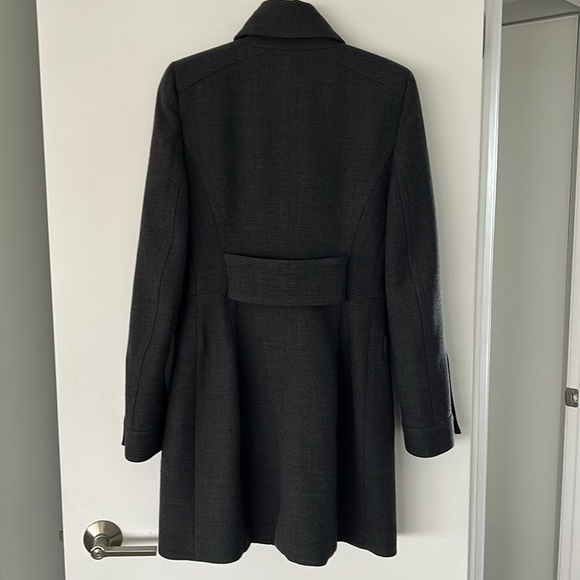 Zara gray wool knee length coat, size XS - Picture 8 of 8